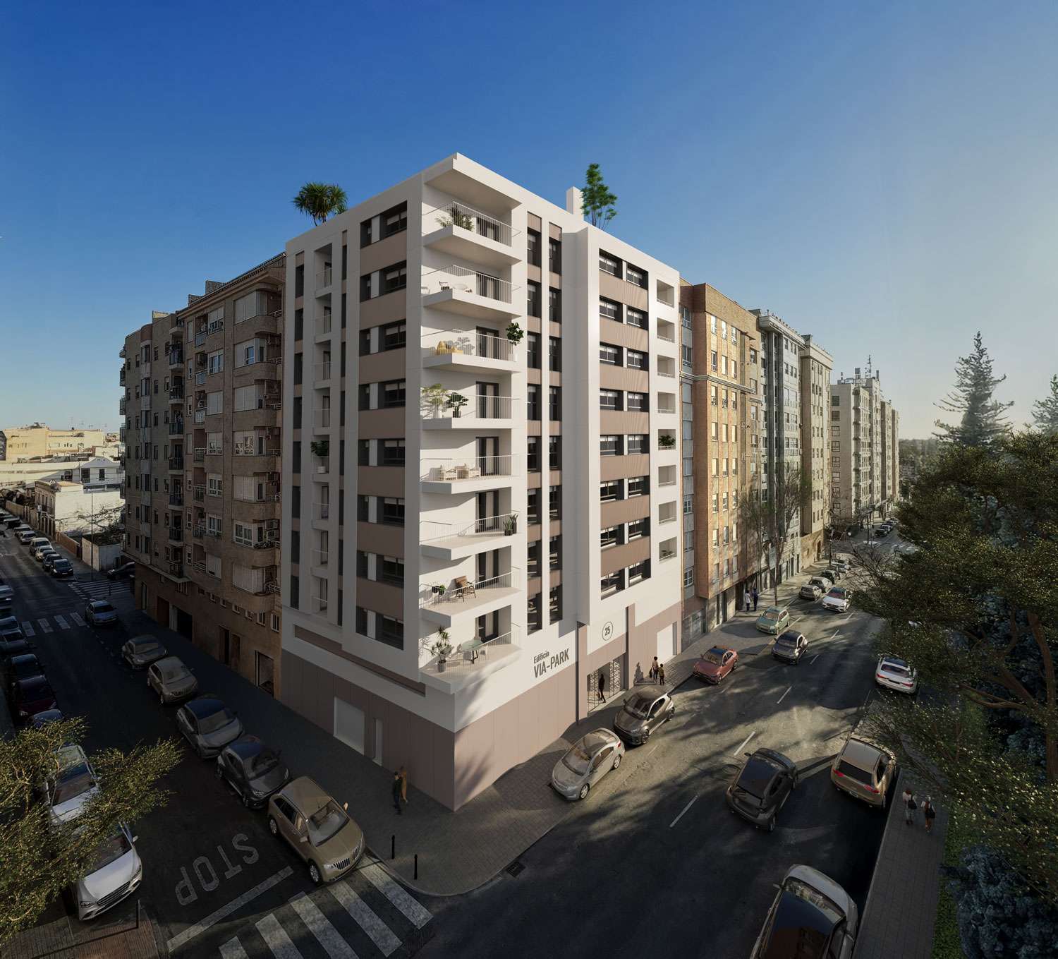 Edificio Vía Park 25 Castellón Vivienda obra nueva