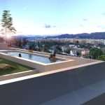 piscina panorámica Edificio Vía Park 25 Castellón Vivienda obra nueva